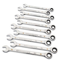 Gearwrench 10pc 90T REV. METRIC RATCHETING WRENCH SET